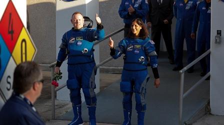 Video thumbnail: PBS News Hour NASA weighs options for bringing stranded astronauts home