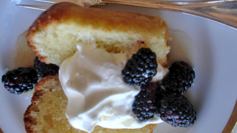 Babas Infused with Limoncello