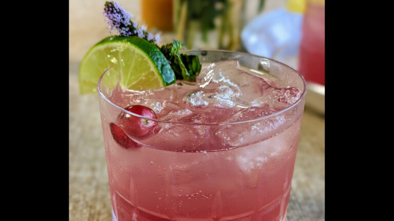 Cranberry Tequila Cocktail