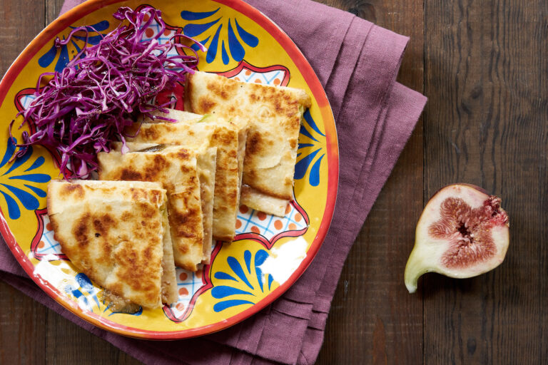 Fig and Gouda Quesadilla