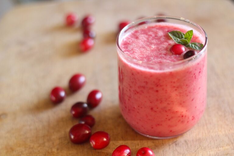 Cranberry Smoothies recipe