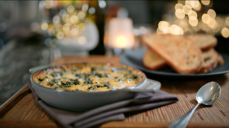 Palusami with Smoked Haddock and Sourdough