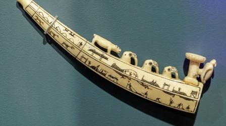Video thumbnail: PBS News Hour New exhibit explores 19th-century bone and ivory art