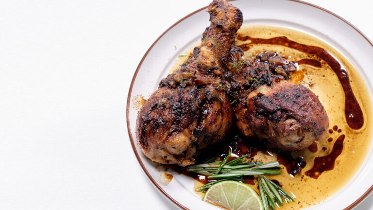 Drumsticks with Honey Soy Balsamic Glaze