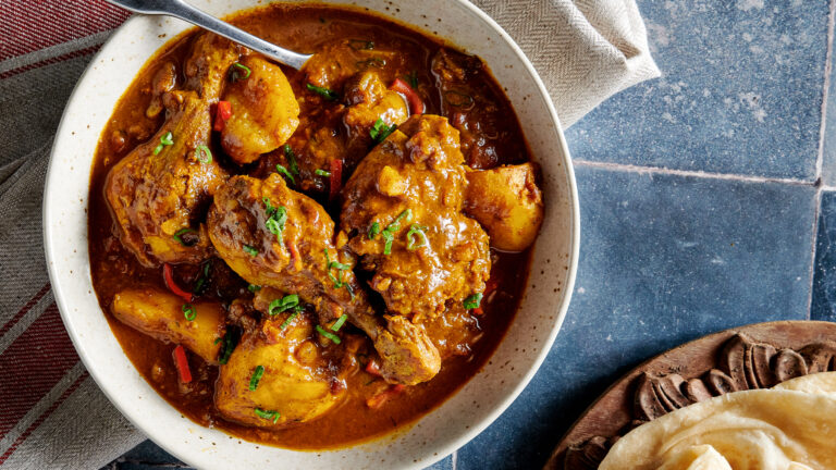 Chicken Curry and Roti