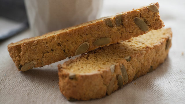 Pumpkin Spice Biscotti recipe