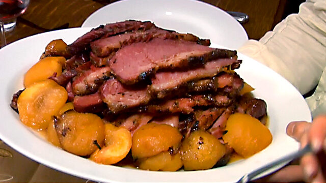 Brisket with potatoes