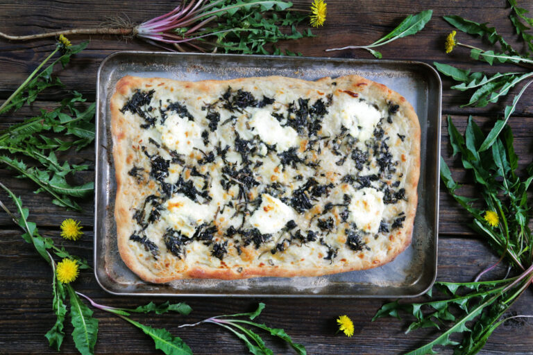 Dandelion Pizza