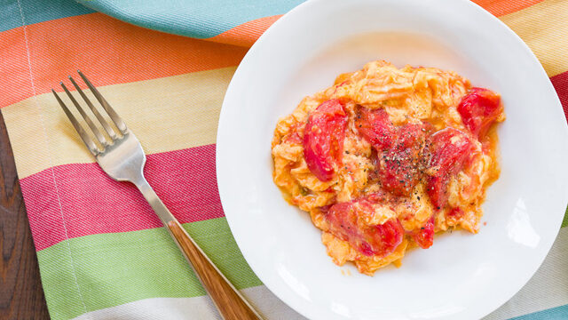 Tomato Scrambled Eggs Recipe