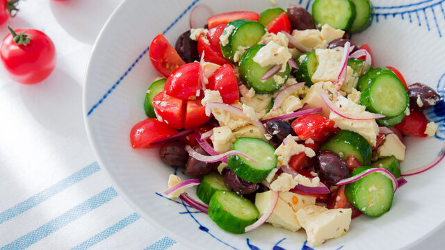 Vegan Greek Salad recipe